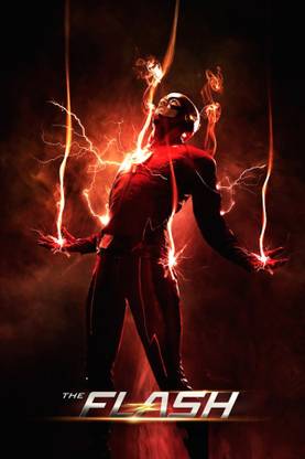 The Flash Poster (Size 12 Inch x 18 Inch) (Pack of 1) Paper Print