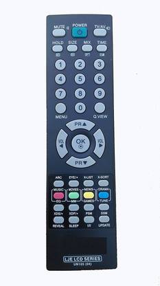 LipiWorld UN-105 LCD LED TV Universal Compatible For LED LCD LG Remote Controller