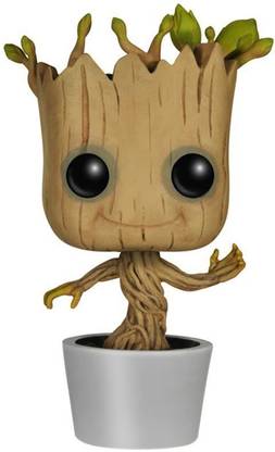 Funko Marvel Dancing Groot Pop Bobble head Action Figure