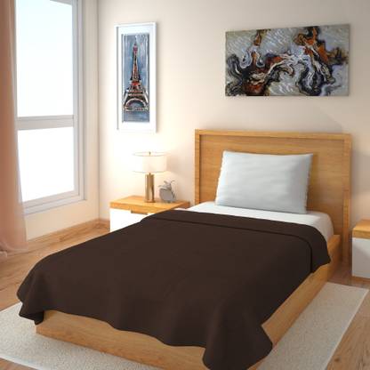 IWS Solid Single Blanket for  Mild Winter