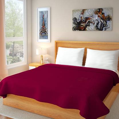 IWS Solid Double Blanket for Mild Winter