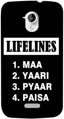 Kassy Back Cover for Micromax Canvas HD A116