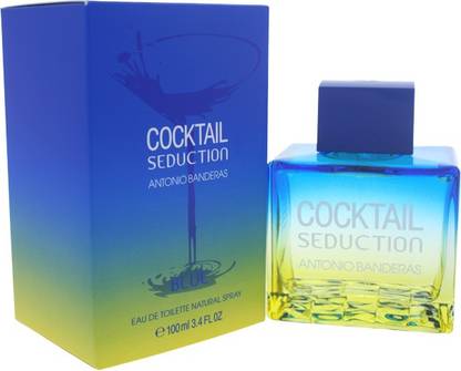 ANTONIO BANDERAS Cocktail Seduction Blue Eau de Toilette  -  100 ml