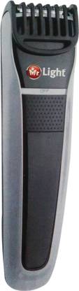 Mr Lights 2 - 14 mm adjustable comb for Beard and Hair USB Chargeable Trimmer 45 min  Runtime 4 Length Settings