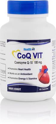 HealthVit CoQ - Vit Coenzyme 100 mg Q-10