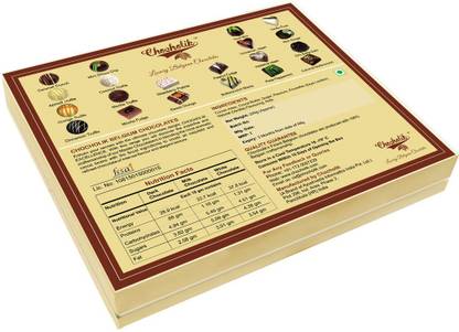 Chocholik Rakhi Gift Box - Wow Collection Of Chocolates For Brother / Sister - 20pc Truffles