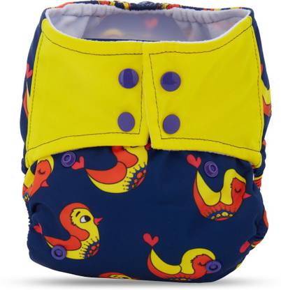 A Toddler Thing Bamboo All In One Diaper - Chirpy Chirp