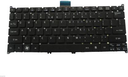 SellZone Keyboard Internal Laptop-size Laptop Keyboard Compatible with Desktop, Laptop, Mac