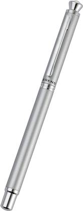 legend Crystal Pearl Silver with blue ink refill Roller Ball Pen