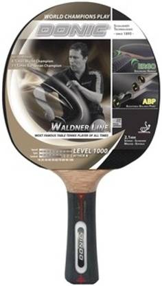 DONIC Waldner 1000 Red, Black Table Tennis Blade