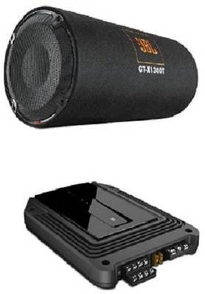JBL GT-X1300T 1300W Bass Tube with GX-A646SI 4 Channel Power Amplifier Subwoofer
