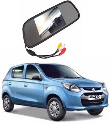 AUTOGARH Rear View Mirror Camera Monitor WITH 1YR WARRANTY For Alto Multicolor LED