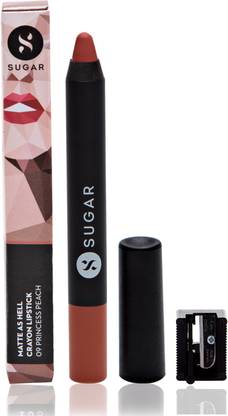 SUGAR Matte As Hell Crayon Lipstick 09 Princess Peach