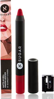 SUGAR Matte As Hell Crayon Lipstick 01 Scarlett O'Hara