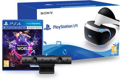 SONY Ps4 VR with Camera Bundle and VR World Game Motion Controller