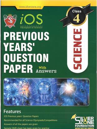 CLASS 4 SCIENCE OLYMPIAD PREVIOUS YEARS SOLVED PAPER WITH ANSWERS