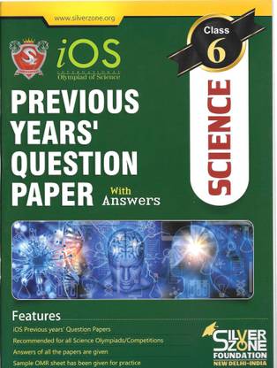 CLASS 6 SCIENCE OLYMPIAD PREVIOUS YEARS SOLVED PAPER WITH ANSWERS