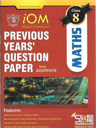Previous Years' Question Paper Maths Class 8