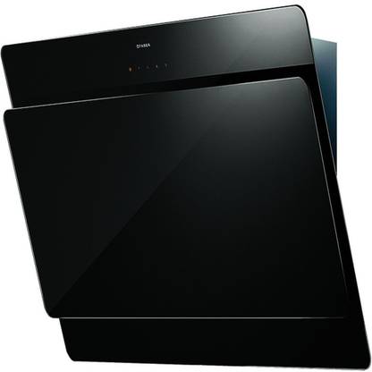 FABER Cocktail 3D T2S2 BK TC LTW 60 Wall Mounted Black 1095 CMH Chimney