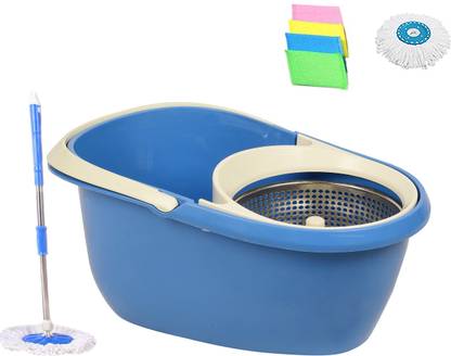 V-MOP UNBREAKABLE BUCKET- B1 Mop Set, Scrub Pad