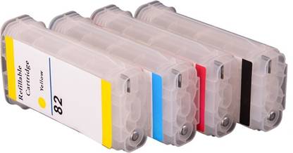 MAX 82 Refillable Ink Cartridge Set 130ML Empty With ARC Chip For HP Designjet 510, 510plus, DJ510 Plotter Printers Tri-Color Ink Cartridge