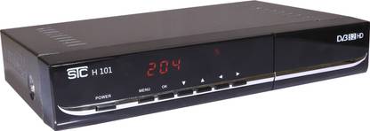 STC DTH HD Set Top Box H-101 (LIFE TIME FREE) Free To Air Plug and Play Satellite Radio