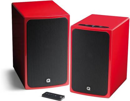 Q Acoustics Q BT3 WIRELESS HI-FI GLOSS RED SPEAKER Bluetooth Home Theatre