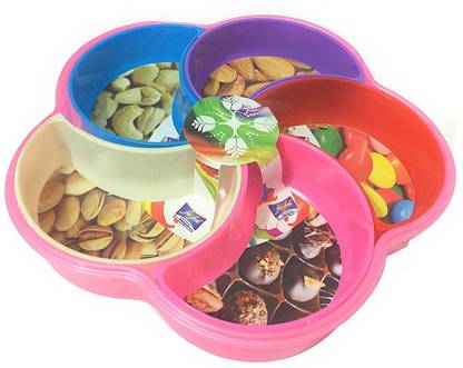 Fair Food Plastic DRY FRUIT/ SNACKS/ NAMKEEN/ BISCUITS (CONTAINER) - STORAGE CONATINER FOR MULTI USE Storage Basket