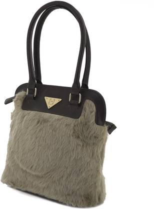 Clocharde Dark Brown Fur Bag Shoulder Bag