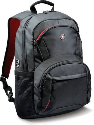 Port Designs Houston BackPack - 15.6inch Black Red (110265 ) Laptop Bag