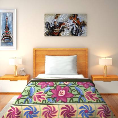 IWS Printed Single Blanket for  Mild Winter