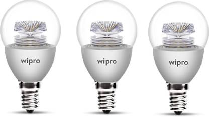 Wipro 3 W Standard E14 LED Bulb