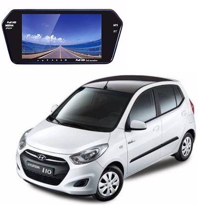 AUTOGARH 7 Inch Bluetooth Screen Monitor For i10 Black LED