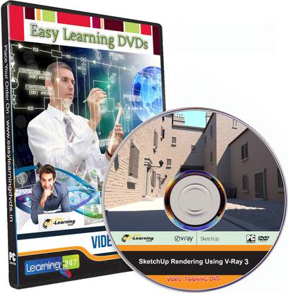 Easy Learning Learn SketchUp Rendering with V-Ray 3 Video Tutorial Training DVD