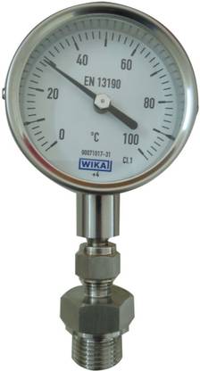 Wika R52.063/4 Range 0 to 100 °C Temperature Gauge Hydrometer