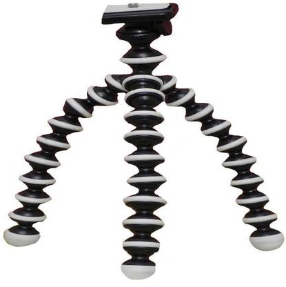Animate Mobile Gear Flexible Mini TriPod (10 Inch Height) For Camera, Dslr And Smartphones With Universal Mobile Attachment Tripod