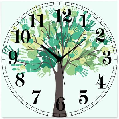 Vidhi Creation Analog 2.3 cm X 28 cm Wall Clock
