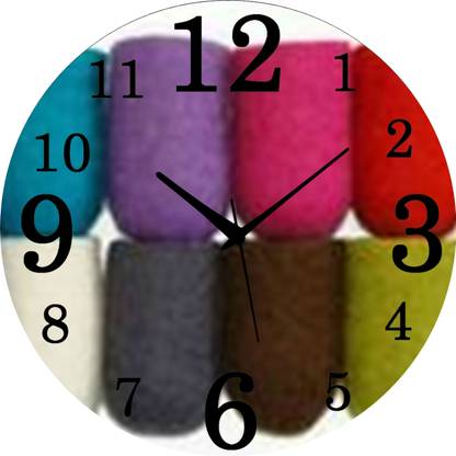 Vidhi Creation एनालॉग 28 cm X 28 cm दीवार घड़ी