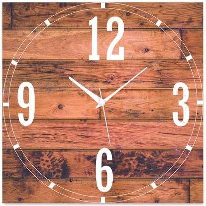 Vidhi Creation Analog 2.3 cm X 28 cm Wall Clock
