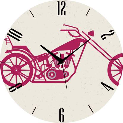 Vidhi Creation Analog 29 cm X 28 cm Wall Clock