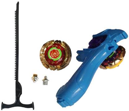 Assemble Invincible Peg-top Beyblade Fight Battle 4D Top w/ Launcher 2 in 1 Set Toy