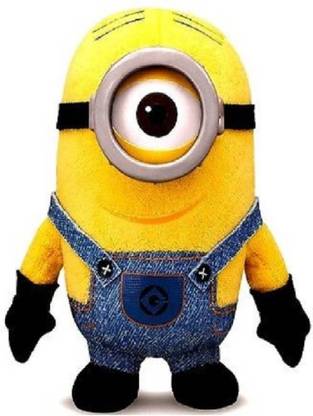 M-Alive Mischievous Despiceable Mini Minon One Eye Soft Toy For Kids - 24 cm  - 24 mm