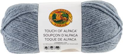 Lion Brand Touch Of Alpaca Yarn - Dusty Blue