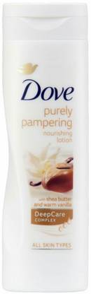DOVE Purely Pampering Shea Butter and Warm Vanilla Body Lotion