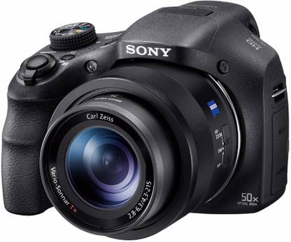 SONY DSC-HX350 Compact Camera with 50x Optical Zoom (8 GB SD Card + Carry Case) Point & Shoot Camera