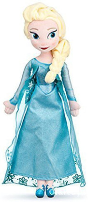 Frozen doll soft toy