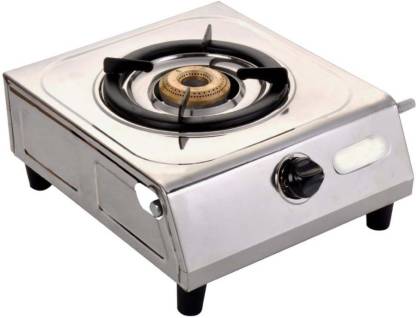 Blue eagle Super Stainless Steel 1 Tri Pin Brass Burner Stainless Steel Manual Gas Stove