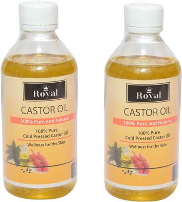 ROYAL 100% Pure Cold Pressed Castor oil Hair Oil