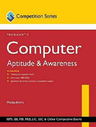 Taxmann's Computer Aptitude & Awareness By Manju Arora