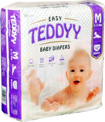 TEDDYY EASY BABY DIAPERS - M